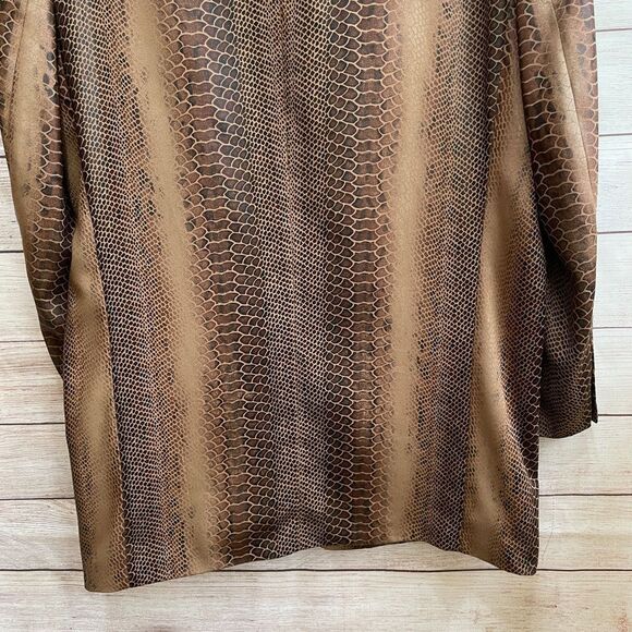 FALCONE BLAZER IN SNAKESKIN PRINT - Picture 7 of 11